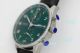 RWF Copy IWC Schaffhausen Portuguese Cal 69355 Green Dial Black Leather Watch  (5)_th.jpg